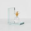 Crystal pineapple bookend