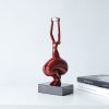 Modern Abstract Chrome Sculpture
