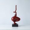Modern Abstract Chrome Sculpture